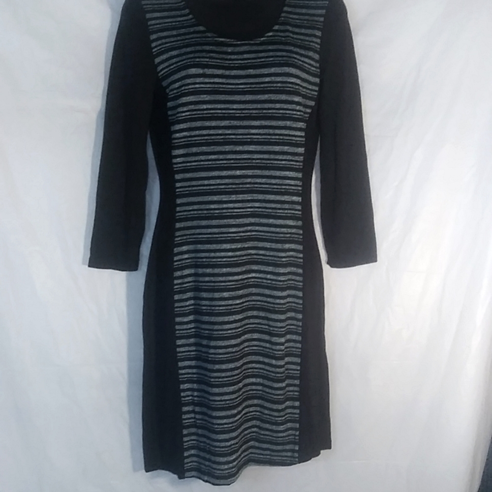 Mascara Black and Gray Dress
